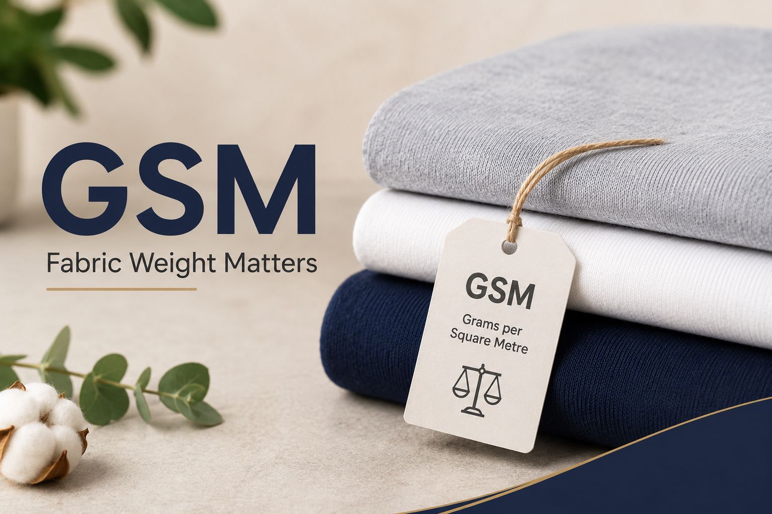 Understanding GSM: How Fabric Weight Affects Quality & Comfort