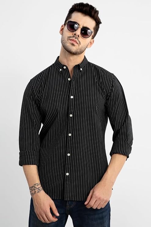 Men's Cotton Regular Fit Shirt photo